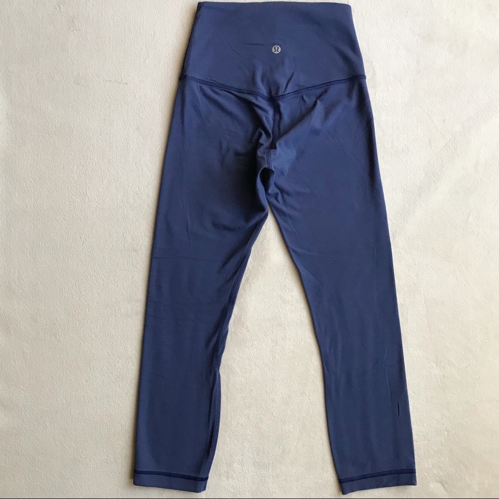 Lululemon Align Crop 21” Gatsby Blue - Picture 6 of 8